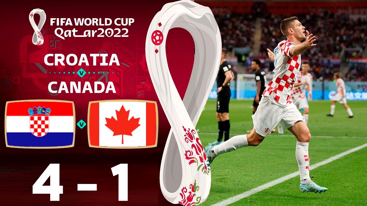 ฟุตบอลโลก 2022 รอบแบ่งกลุ่ม นัดที่ 2 ระหว่าง Croatia vs Canada