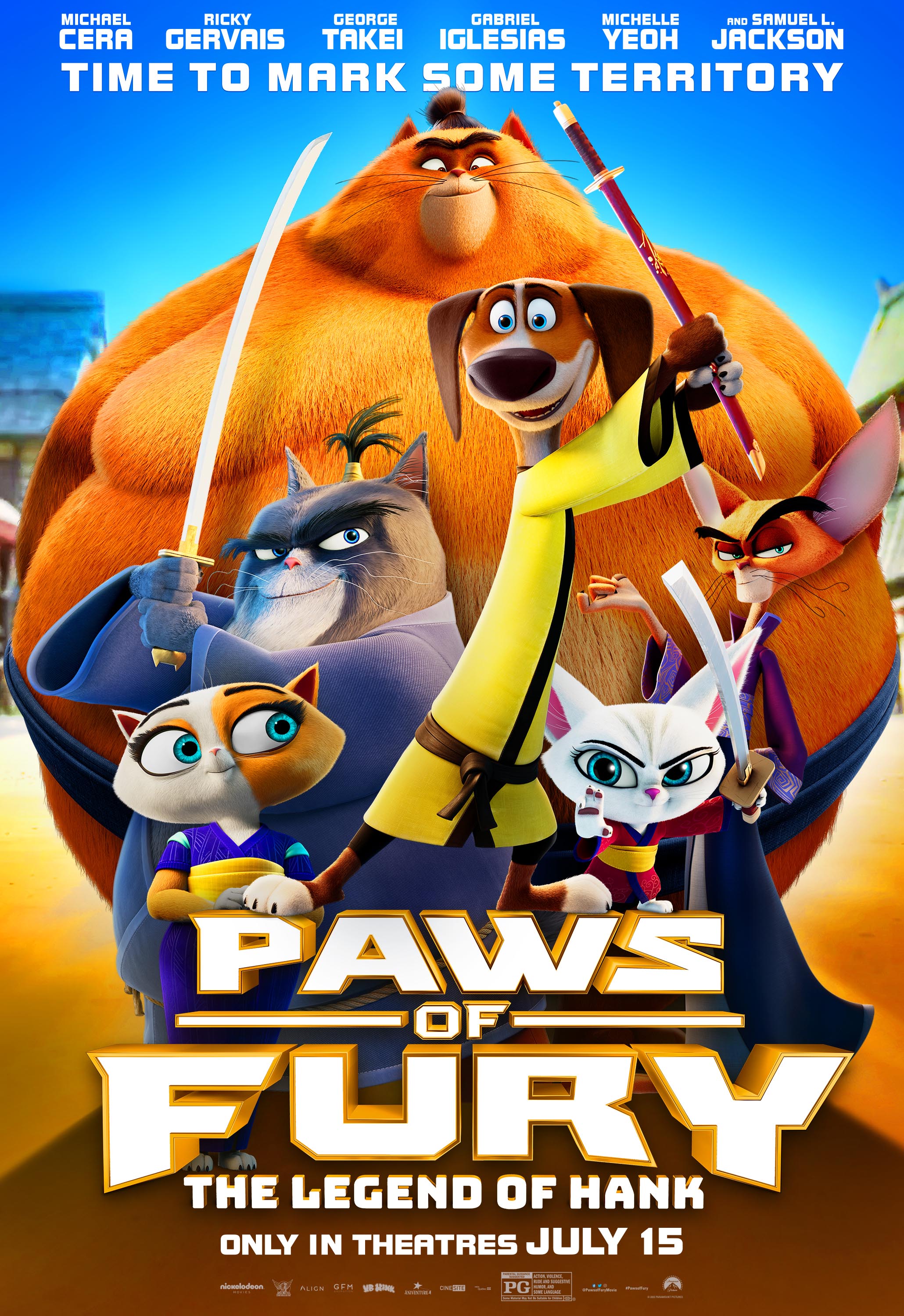 Paws of Fury The Legend of Hank (2022) อุ้งเท้าพิโรธ ตำนานของแฮ้งค์
